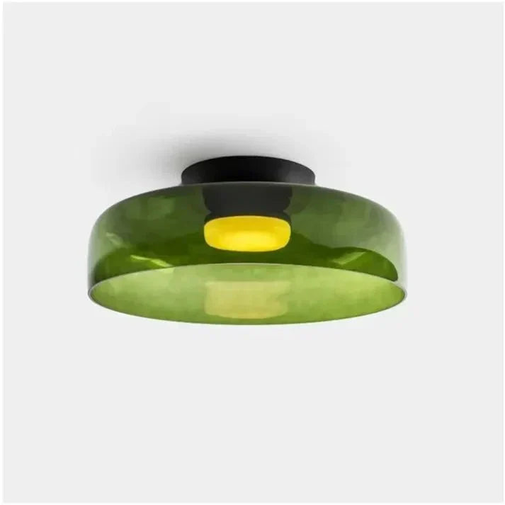 Layered Glass Ceiling Light with Adjustable LED – Contemporary Nordic Fixture for Dining and Living Rooms | Thomler
