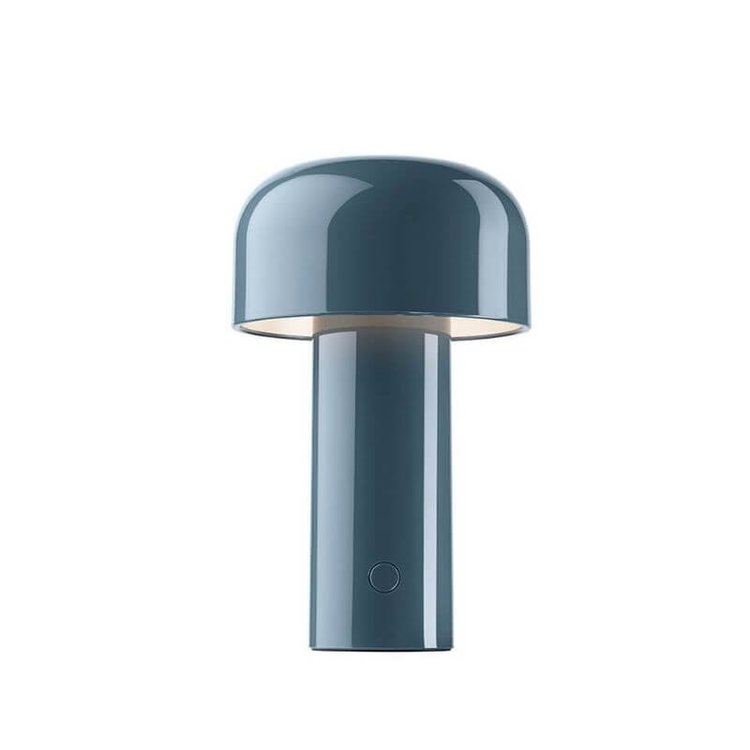 Cordless Mushroom Table Lamp with Touch Dimmer & USB-C Rechargeable Battery for Bedroom, Desk & Outdoor | Thomler