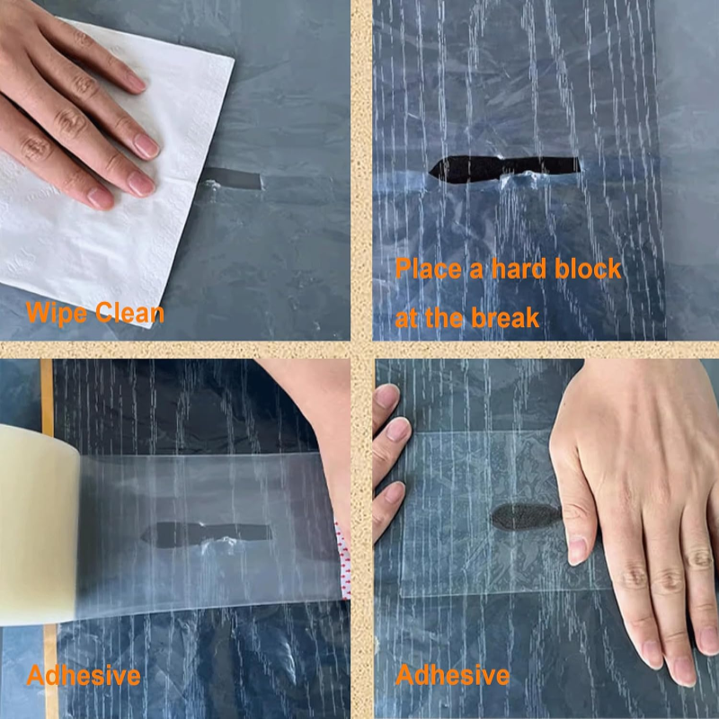 Crystal-Clear Waterproof Repair Tape for Home Projects & Surface Protection | Thomler