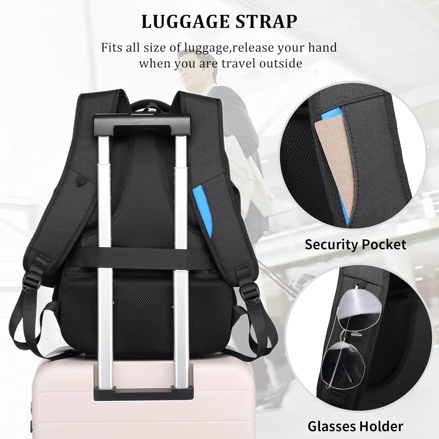 Tech-Ready Laptop Backpack with Charging Port, Anti-Theft Pocket & Multi-Day Compartments for Commute & Travel | Thomler
