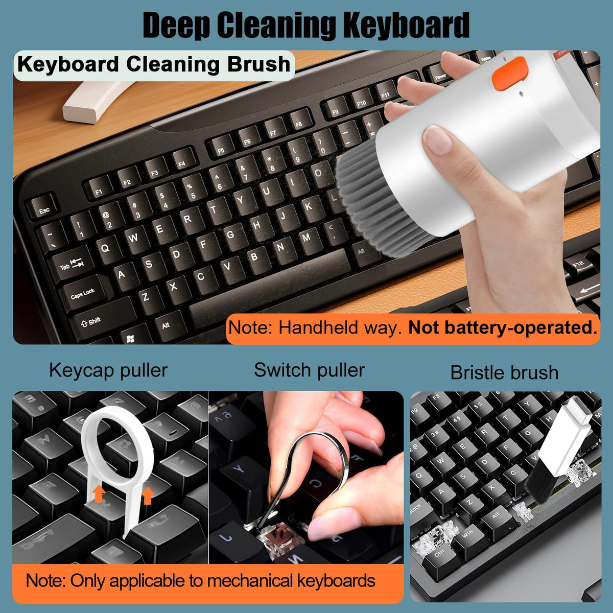 Tech Device Care Set – 20 Precision Tools for Screens, Keyboards & Earphones | Thomler