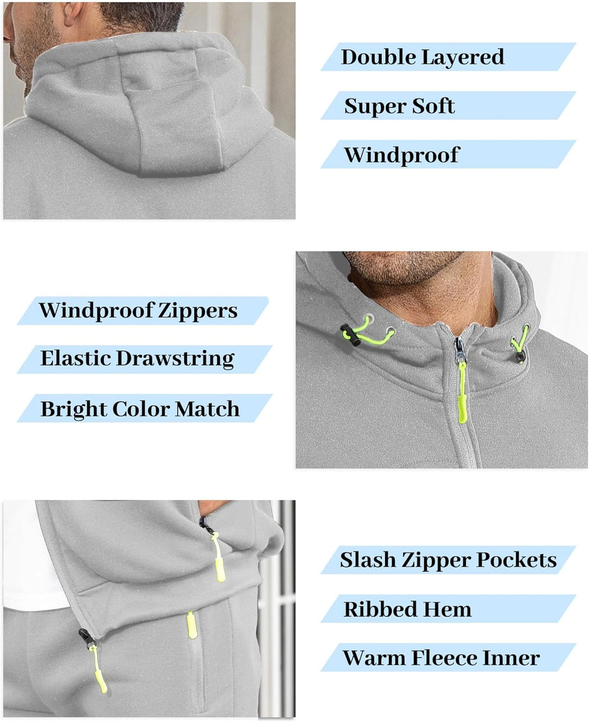 Men's Athletic Two-Piece Jogger Set with Pullover and Pants – Lightweight Breathable Tracksuit for Training, Gym & Casual Lounge Wear | Thomler