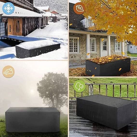 All-Weather Outdoor Furniture Cover - Waterproof UV-Resistant Patio Protection Year-Round | Thomler