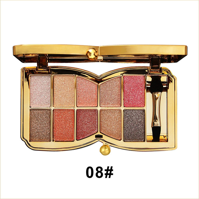ShimmerGlam Pro – 10-farbige Glitzerpalette | 50% RABATT