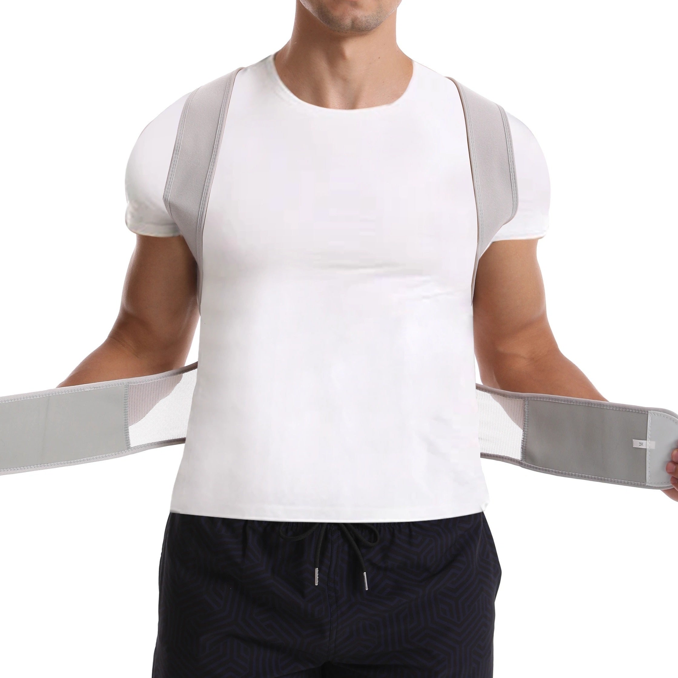 Adjustable Posture Corrector Brace for Back Support – Breathable Neoprene Upper Back Straightener for Men & Women | Thomler