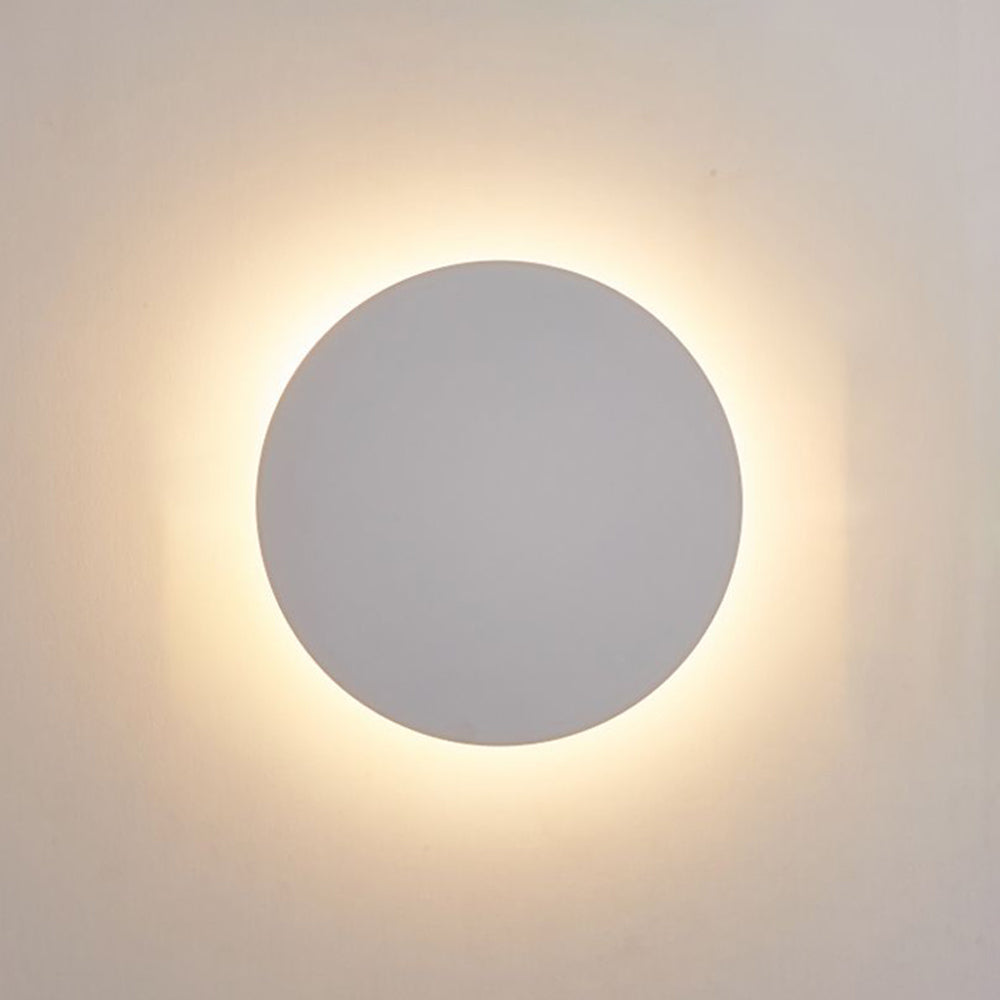 Contemporary Metal Circle Wall Light with LED for Bedroom & Living Room | Thomler