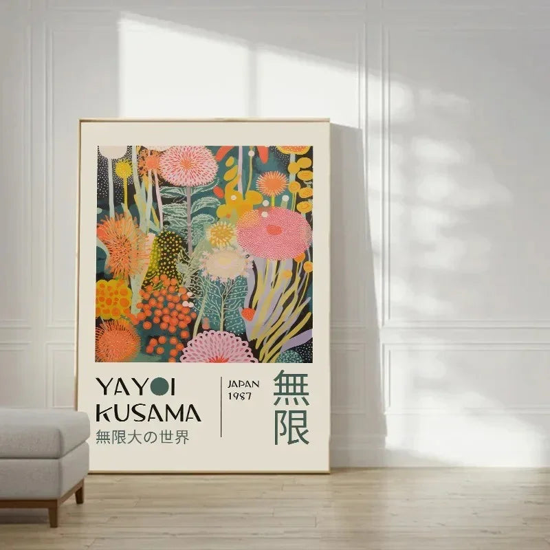 Japanese-Inspired Canvas Wall Art Print – Modern Abstract Home Decor for Living Room, Bedroom & Office | Thomler
