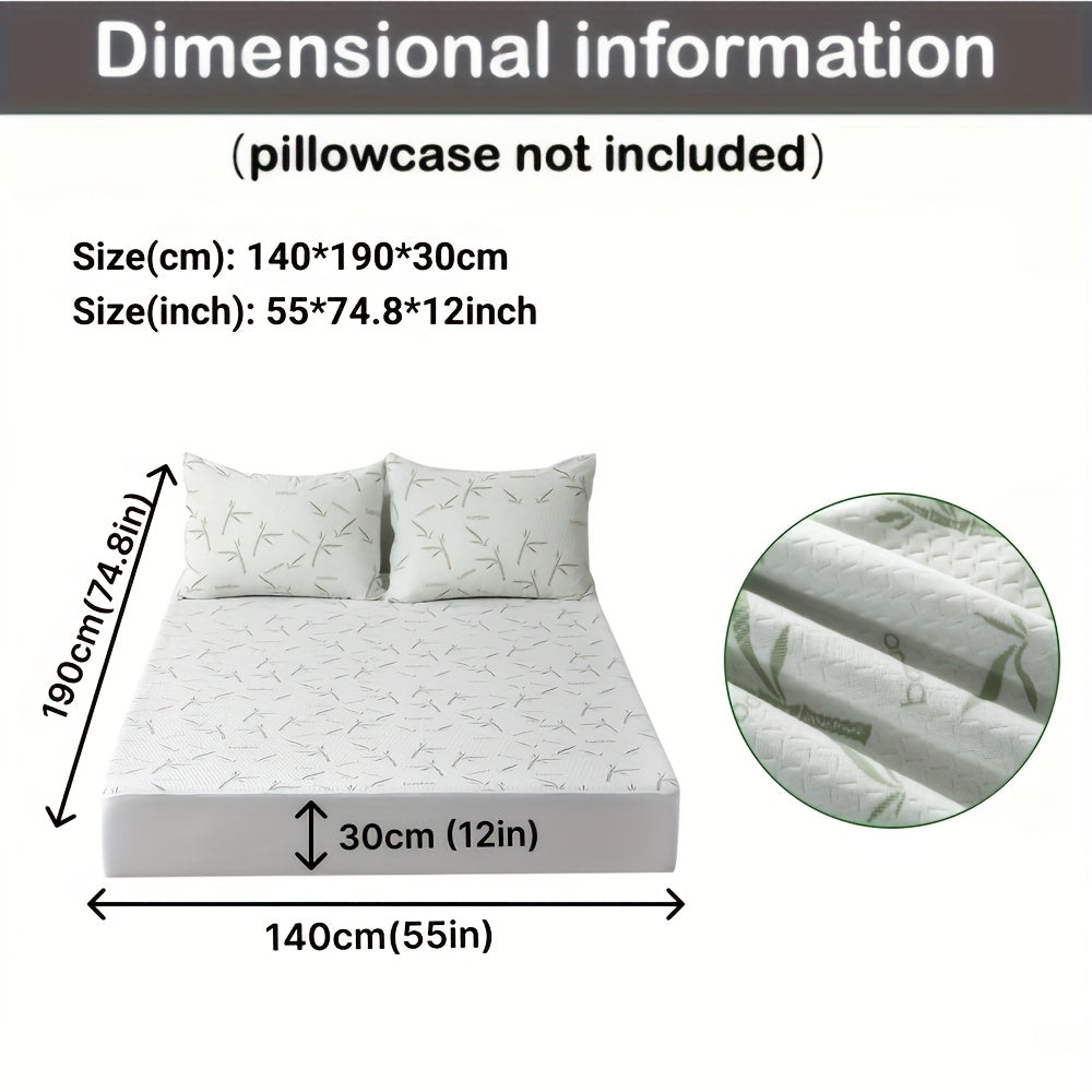 Cooling Bamboo Mattress Topper with 3D Airflow Layer for Better Sleep & Pressure Relief | Thomler