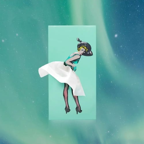 Boxgella – Retro Tissue Deko-Box | 2+1 GRATIS
