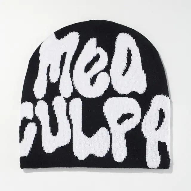 Knit Beanie Hat Warm Winter Cap Unisex Soft Stretch Skullcap Cold Weather Headwear Y2K Retro Cozy Slouchy Style Daily Casual | Thomler