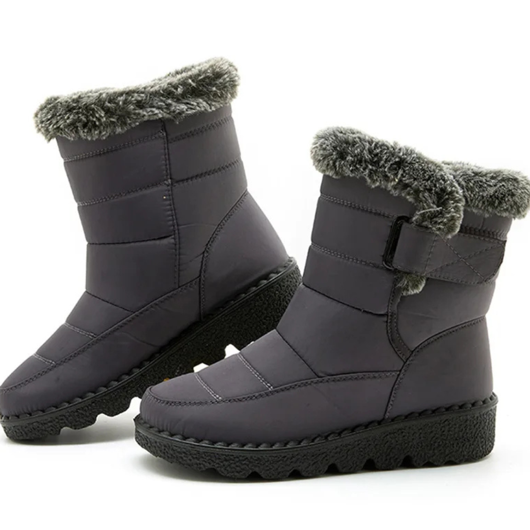 Women's Insulated Snow Boots Waterproof with Plush Lining & Non-Slip Sole for Winter Walking, Everyday Commute & Cold Weather | Thomler