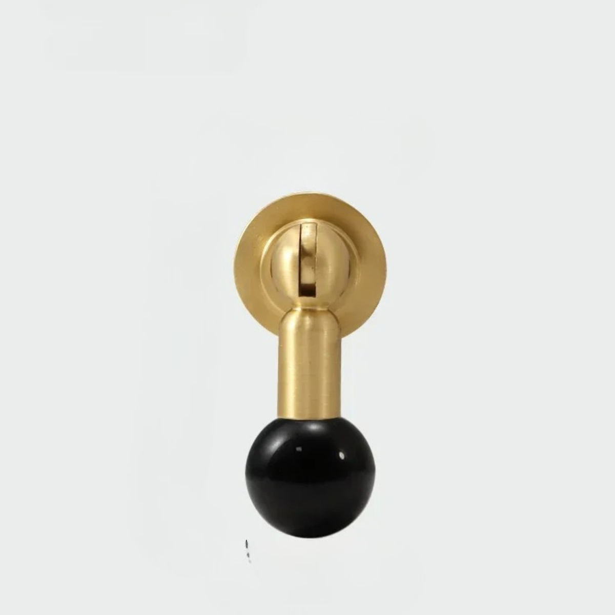 Decorative Brass & Crystal Knob for Cabinet Doors, Drawers & Furniture – Polished Hardware Pull Handle | Thomler