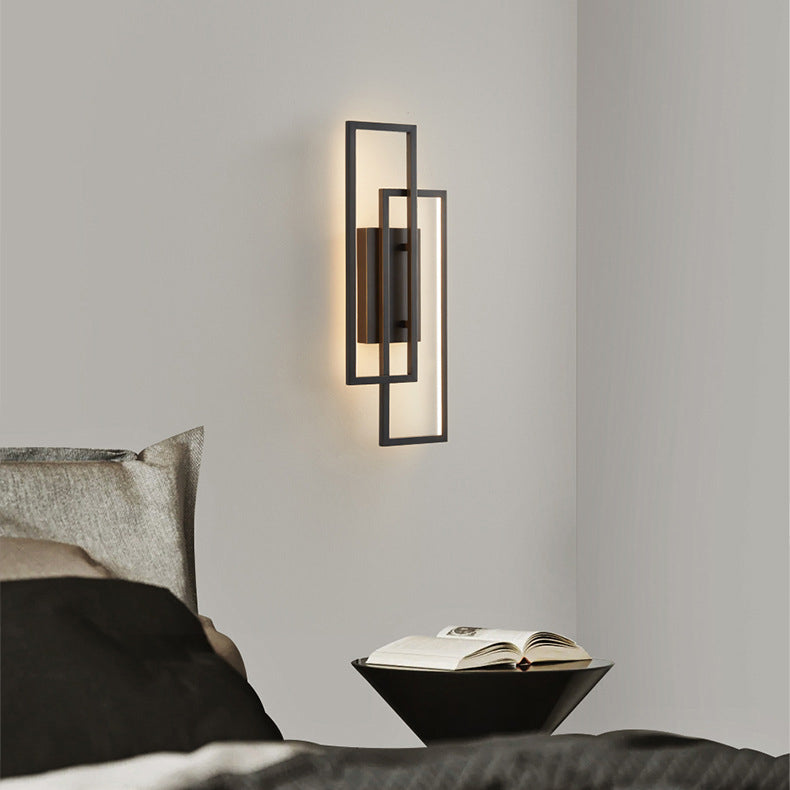 Modern Linear LED Wall Sconce with Three Adjustable Color Temperatures - Minimalist Aluminum Fixture for Hallway Bedroom Living Room | Thomler