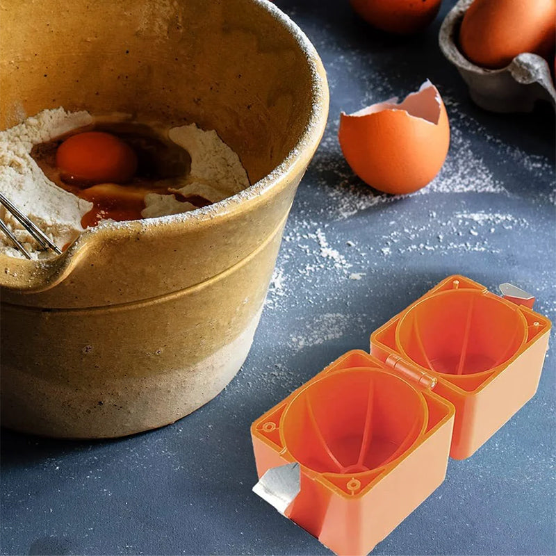 Compact Egg White Yolk Divider Tool with Ergonomic Grip for Baking and Cooking Kitchen Gadget | Thomler