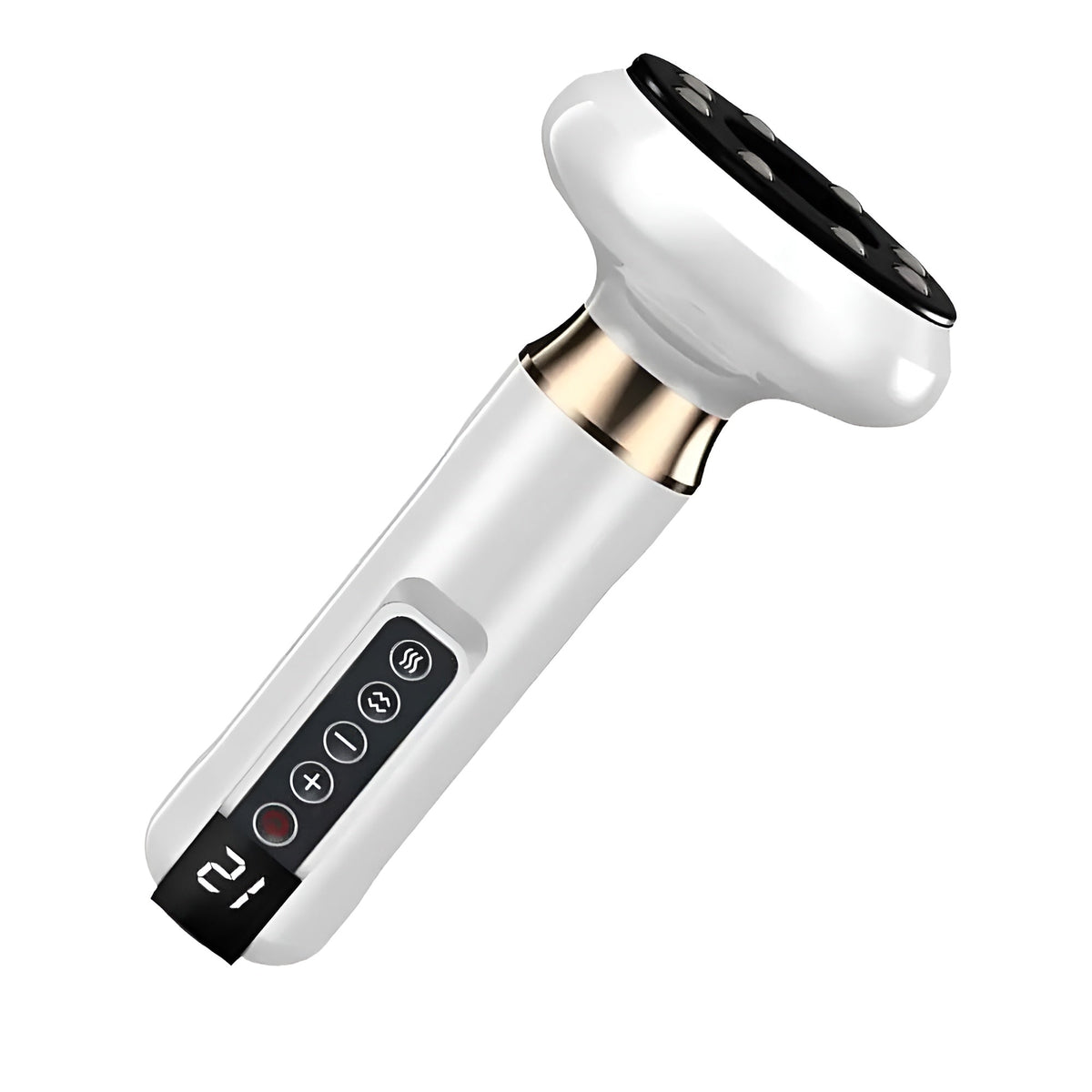 Cordless Handheld Muscle Massager with Suction & Heat Technology for Deep Tissue Relief at Home | Thomler