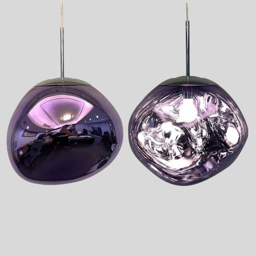 Pendant Light Mirrored Glass Sphere E27 Adjustable Dining Room Kitchen Island Hanging Ceiling Lamp | Thomler
