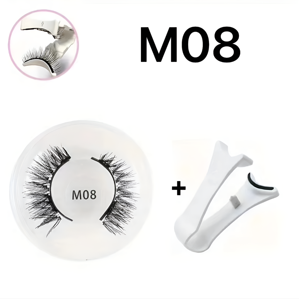 Reusable Magnetic False Eyelashes with Precision Applicator for Natural Volume & All-Day Wear | Thomler
