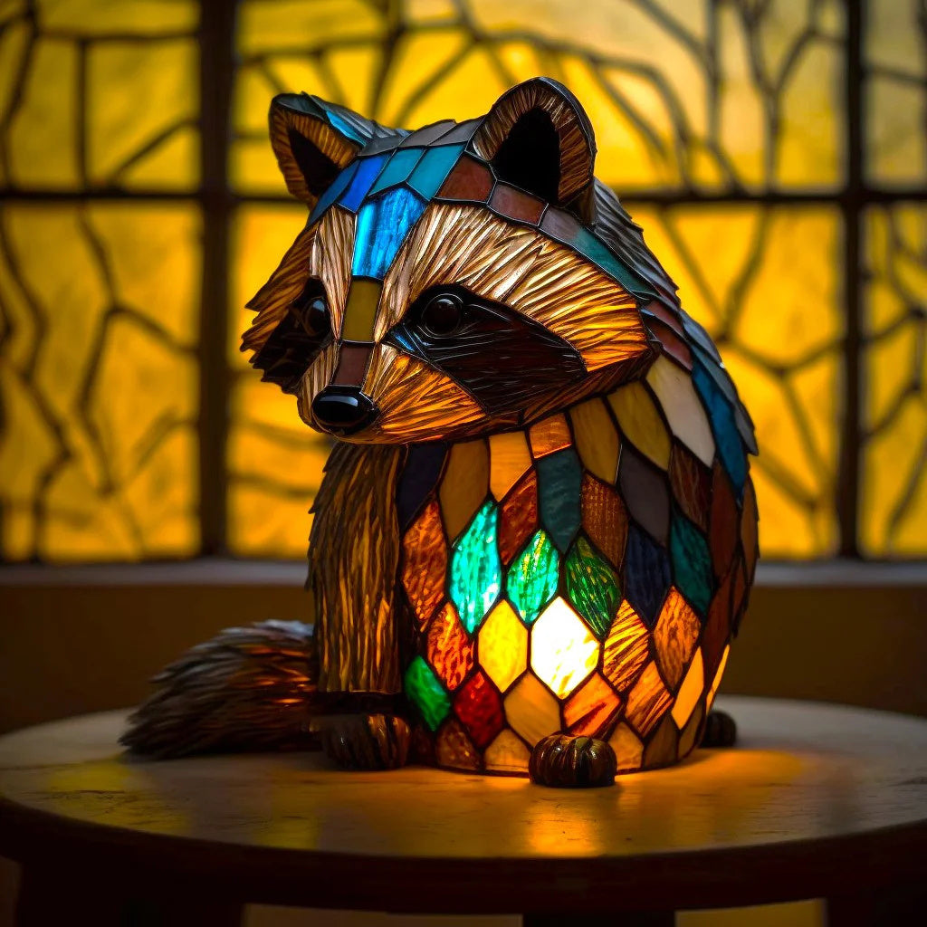 Modern Animal Art Sculpture Table Lamp with Soft LED Glow for Living Room & Bedroom Decor | Thomler