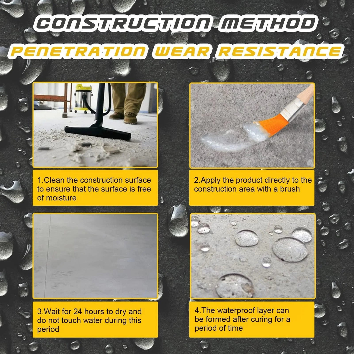 Clear Waterproof Leak Sealant for Roofs, Pipes, Windows & Cracks – Multi-Surface Repair Compound for Indoor & Outdoor Use | Thomler