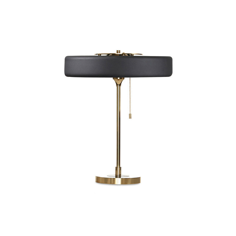 Table Lamp Brass 10W 13.8 in x 16.5 in Bedroom Living Room Study Vintage Midcentury Style Lighting | Thomler