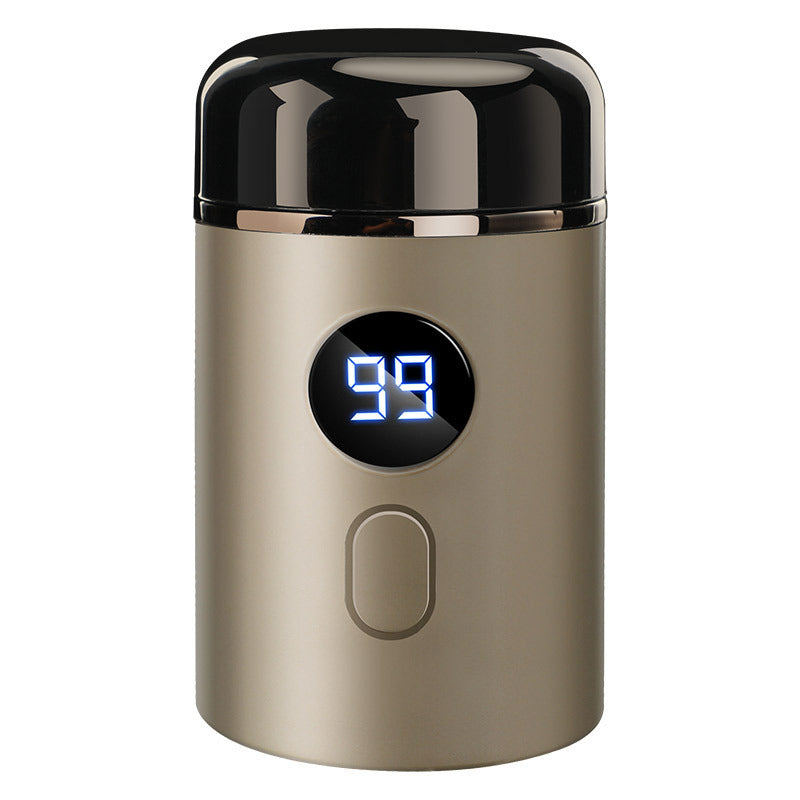 Compact USB Rechargeable Travel Shaver for Men On-the-Go Grooming Pocket-Size Cordless Facial Hair Trimmer Electric Razor | Thomler