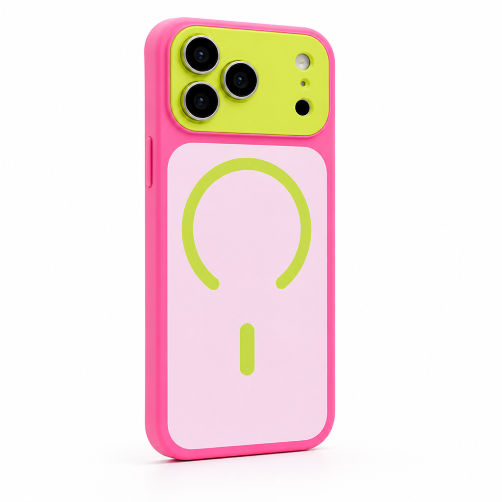 Reinforced-Corner Magnetic Phone Case with Drop Protection & Wireless Charging Alignment for iPhone 13-17 Series | Thomler