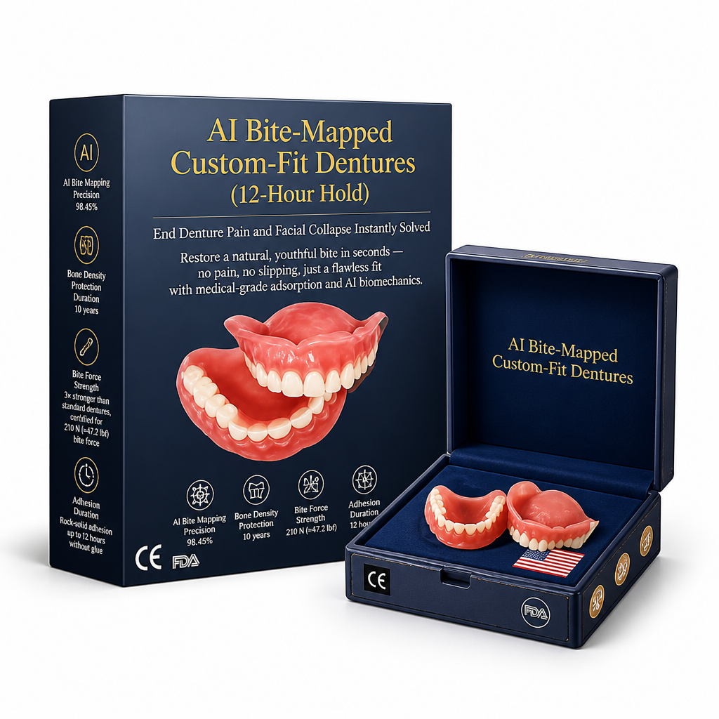 Precision-Molded Removable Prosthetic Teeth Set for Comfortable All-Day Wear | Thomler