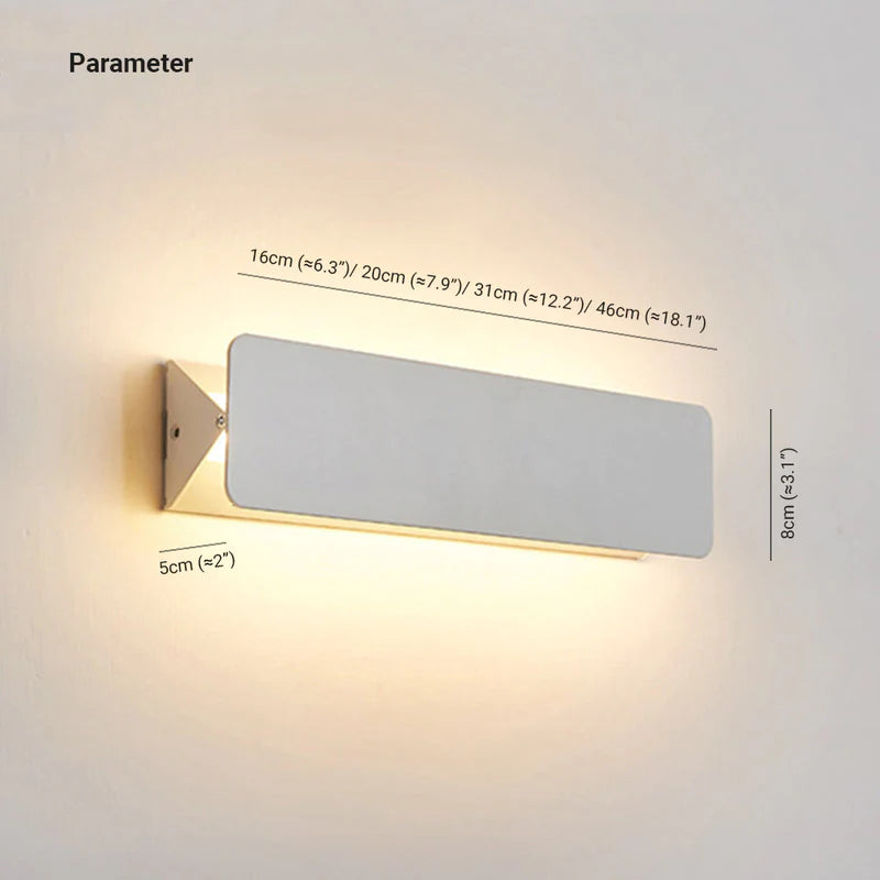 Adjustable Metal LED Wall Light with Pivoting Head for Living Room & Hallway Lighting | Thomler