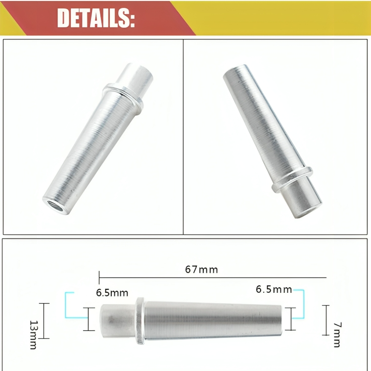 Pneumatic Sandblasting Gun Steel 6.5 mm Nozzle 632 g Metal Surface Cleaning Rust Paint Removal | Thomler
