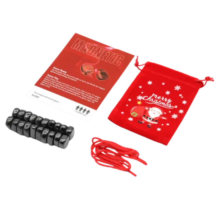 Tabletop Magnetic Repulsion Game – Strategic Spatial Puzzle for Family Gatherings, Travel-Friendly Game Night Challenge with Portable Rope B | Thomler