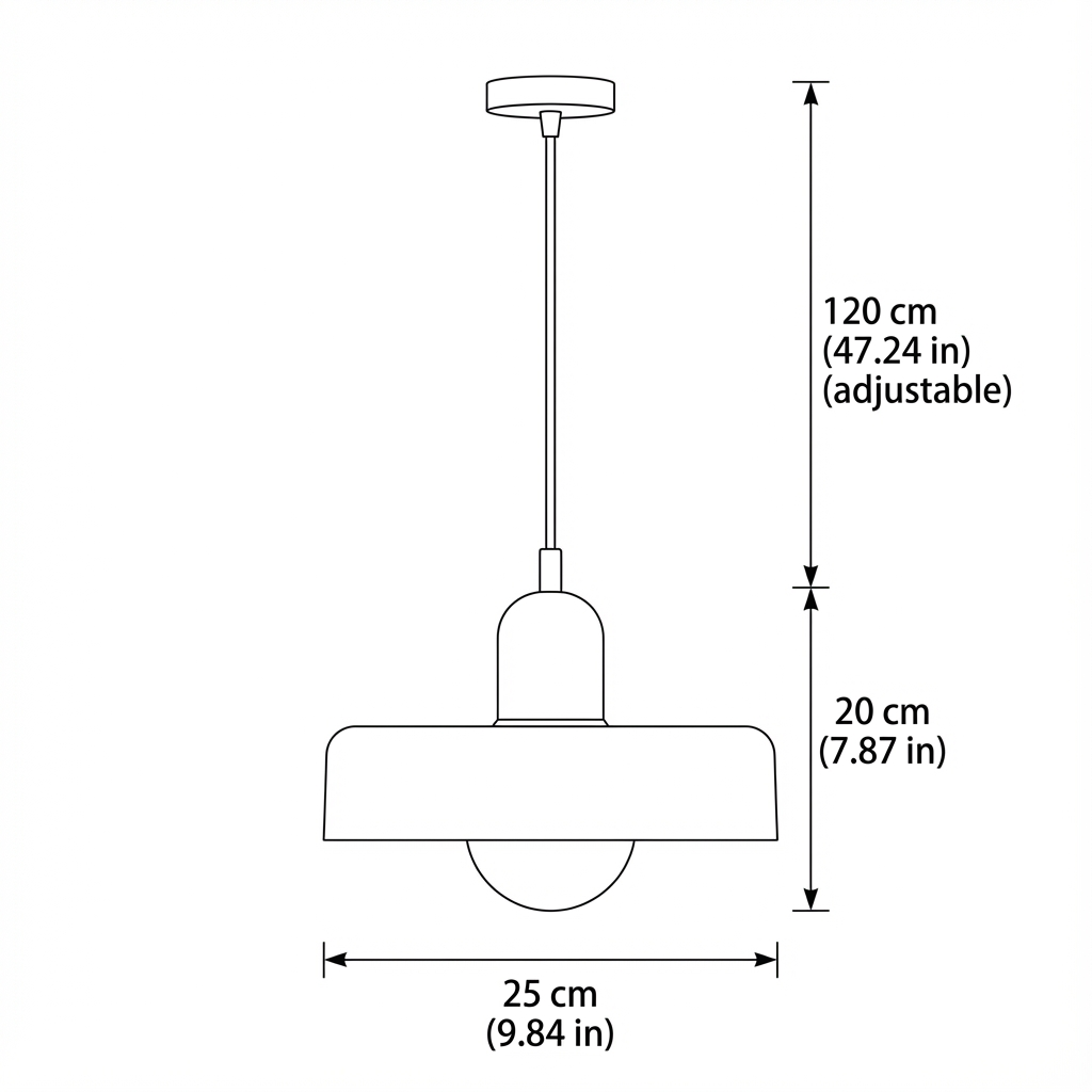 Two-Tone Glass Drop Ceiling Light Fixture for Kitchen Island Dining Room Modern Hanging Lamp | Thomler
