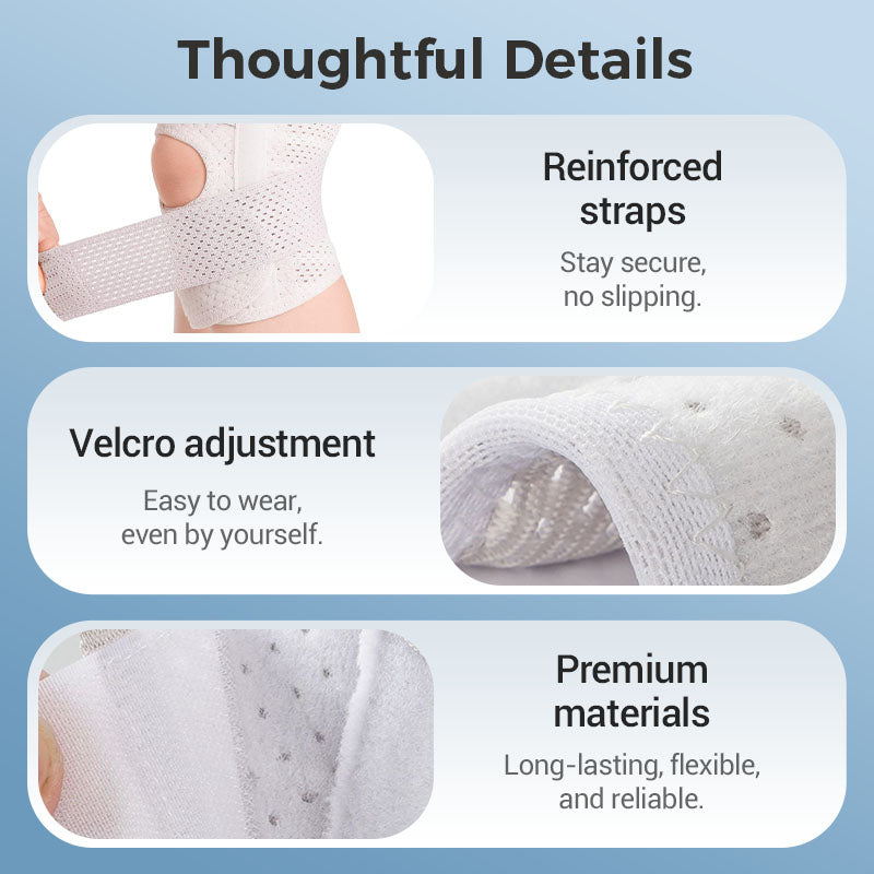 Adjustable Knee Support Brace with Stabilizing Straps – Breathable Compression Sleeve for Active Relief | Thomler