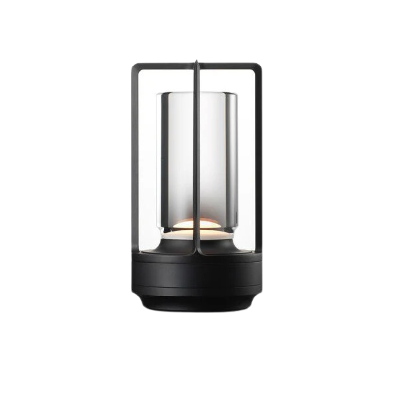 Rechargeable Crystal Table Lamp with Touch Dimmer & 3 Light Modes for Bedroom Office Dining Room | Portable LED Accent Light | Thomler