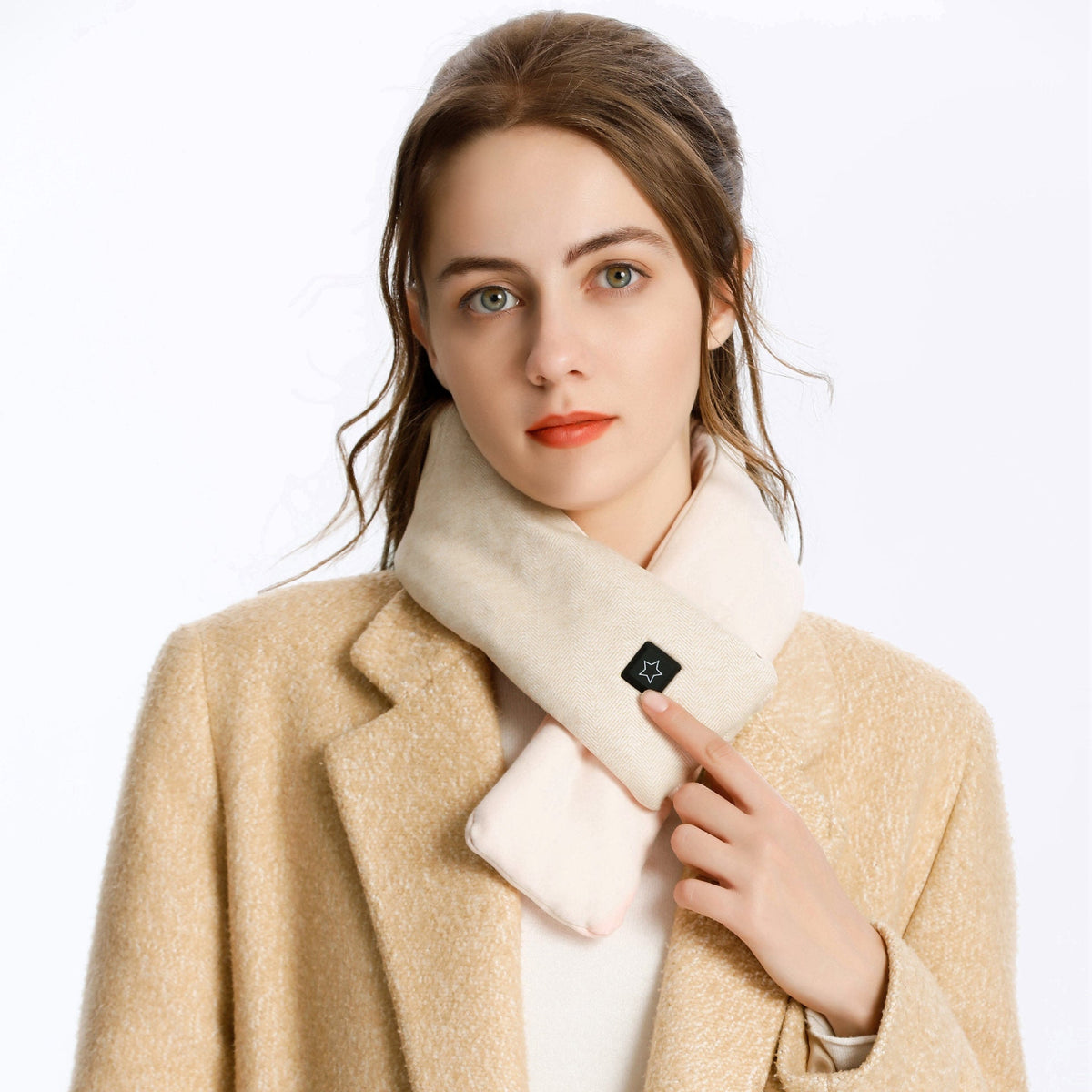 USB-Powered Heated Neck Scarf – Adjustable Temperature Wrap for Cold Weather & Muscle Relief | Thomler