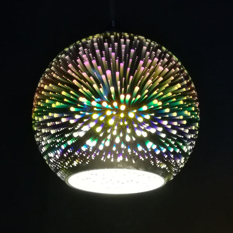 Pendant Light Metal 9.8 in Colorful Living Room Restaurant Bar Café Adjustable Chain Modern Hanging Ceiling Lamp | Thomler