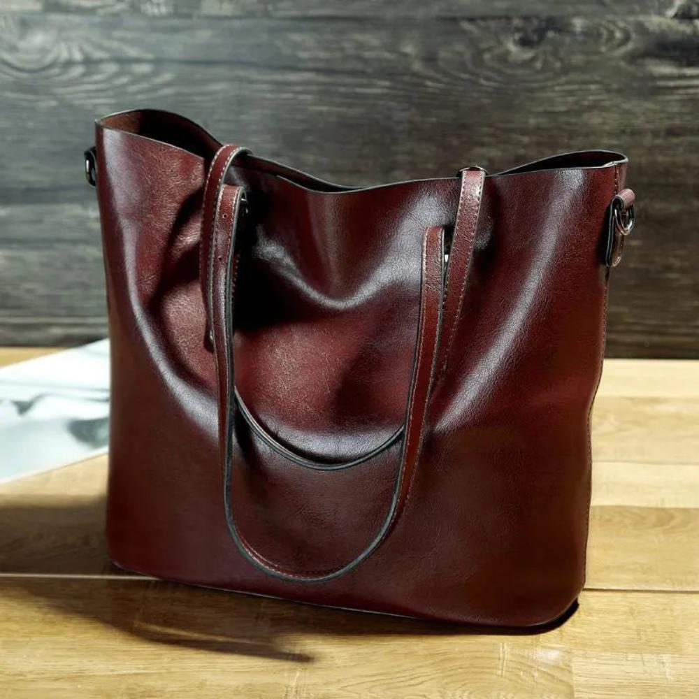 Genuine Leather Shoulder Bag Women's Vintage Flap Purse Adjustable Strap Crossbody Handbag for Everyday Travel Work Casual & Formal | Thomler