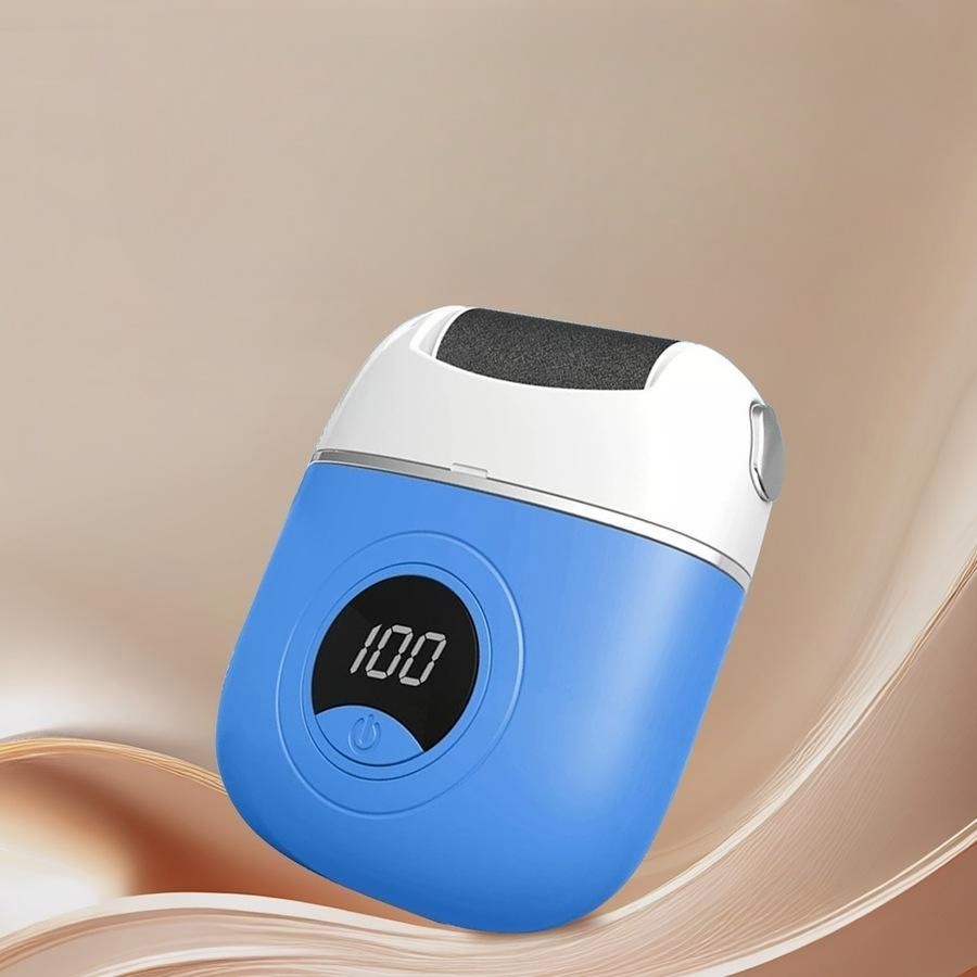 Rechargeable Foot File for Dead Skin & Rough Heels | Professional Pedicure Tool for Smooth Feet at Home | Thomler