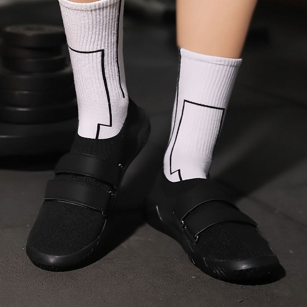 Zero-Drop Weightlifting Shoes with Flat Sole for Squats, Deadlifts & Gym Training | Thomler