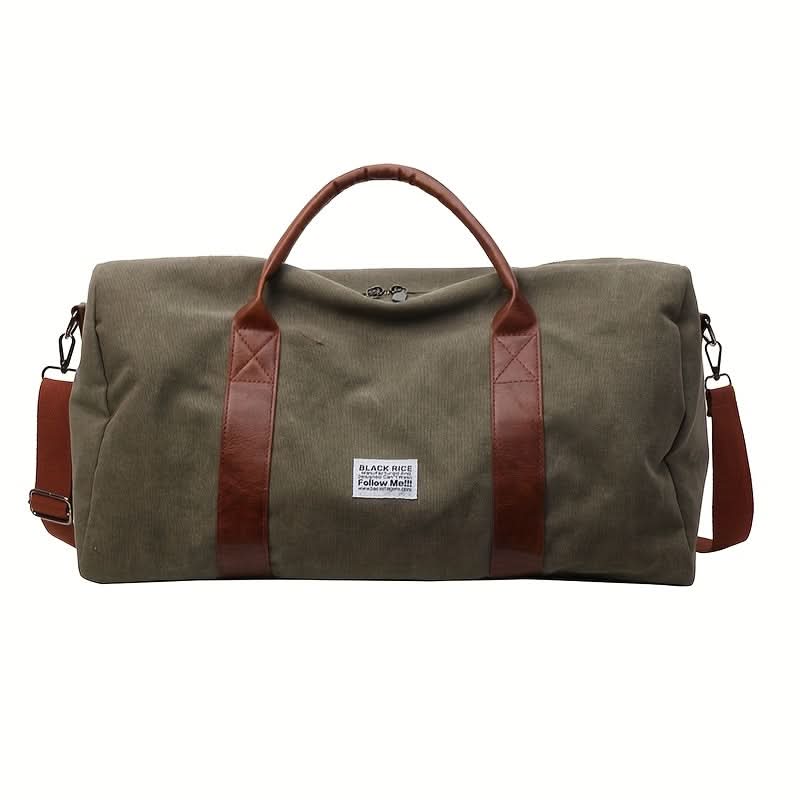 Canvas Overnight Duffel Bag with Multi-Compartment Storage for Travel & Gym | Thomler
