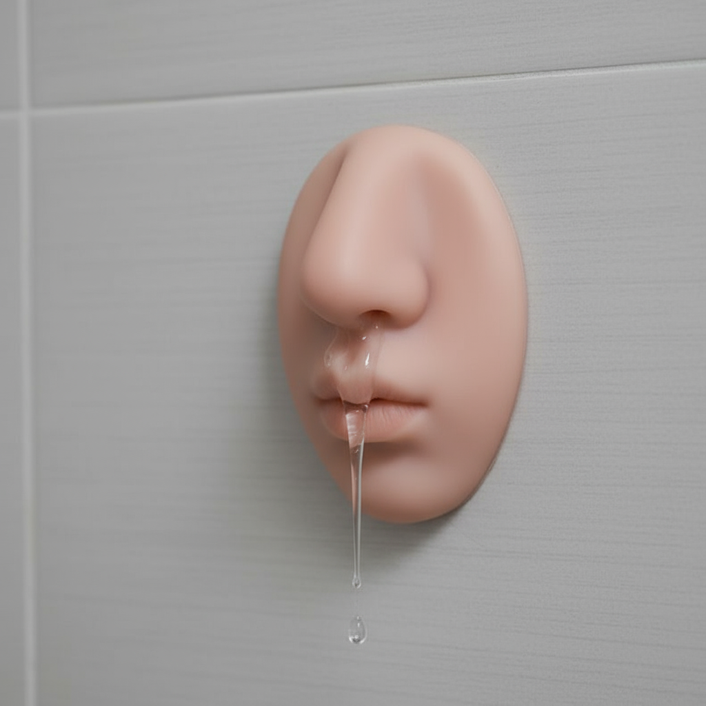 Silicone Nose Novelty Dispenser for Bathroom Pranks & Gag Gifts – Squeeze Fun Decor Wall Mount Joke Accessory for Kitchen Guest Surprise | Thomler