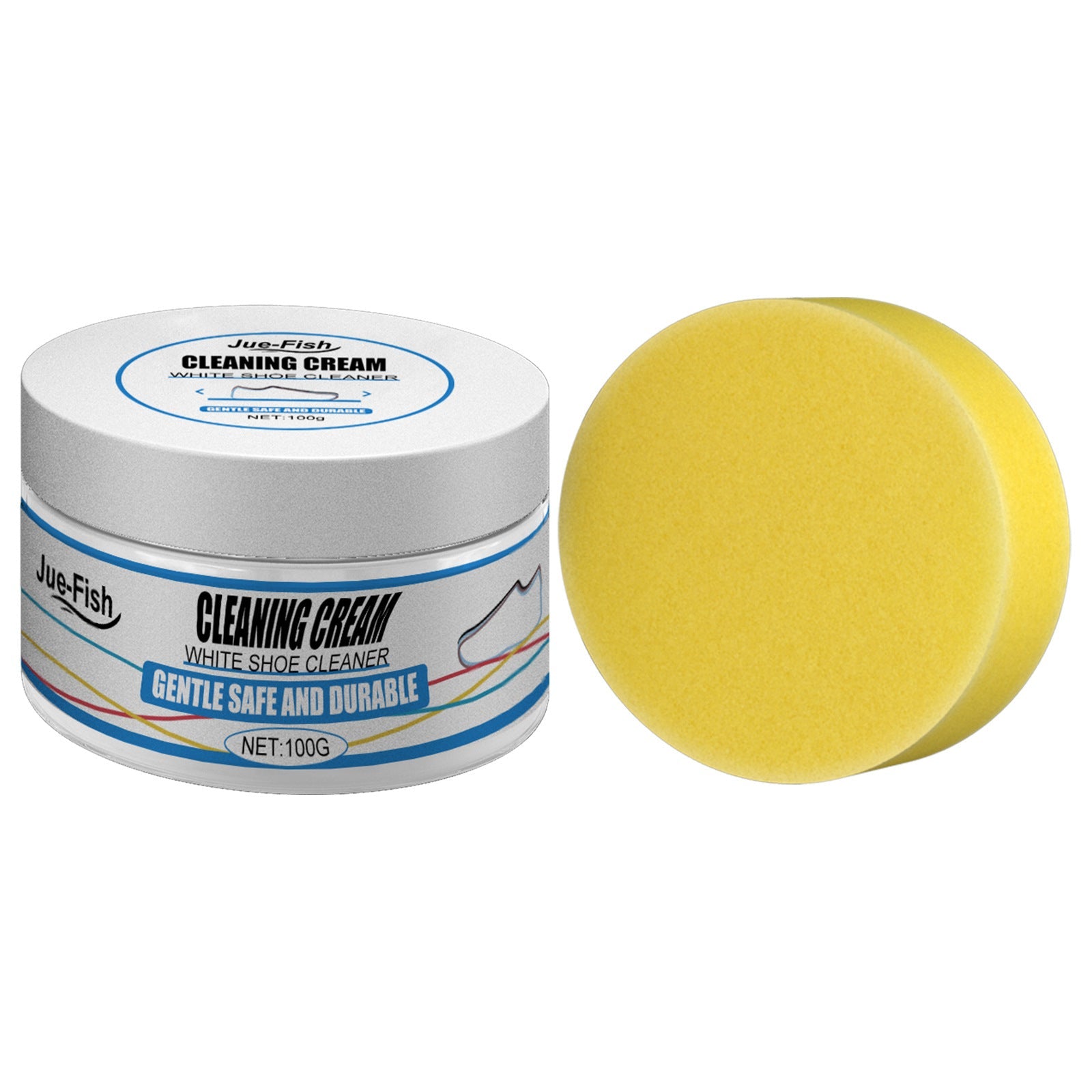 Footwear Restoration Cream for Sneakers, Leather Shoes, Boots – Deep Stain Remover for Scuffs, Dirt & Yellowing – Revitalizes All Shoe Types | Thomler
