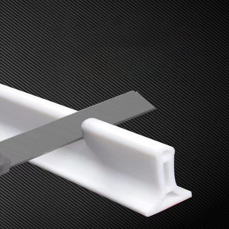 Flexible Rubber Water Dam Strip for Shower, Sink & Countertop – Self-Adhesive Threshold Barrier | Thomler