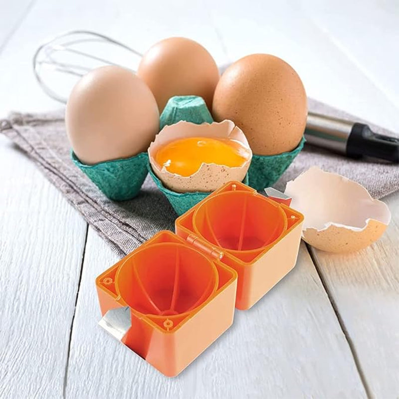 Compact Egg White Yolk Divider Tool with Ergonomic Grip for Baking and Cooking Kitchen Gadget | Thomler