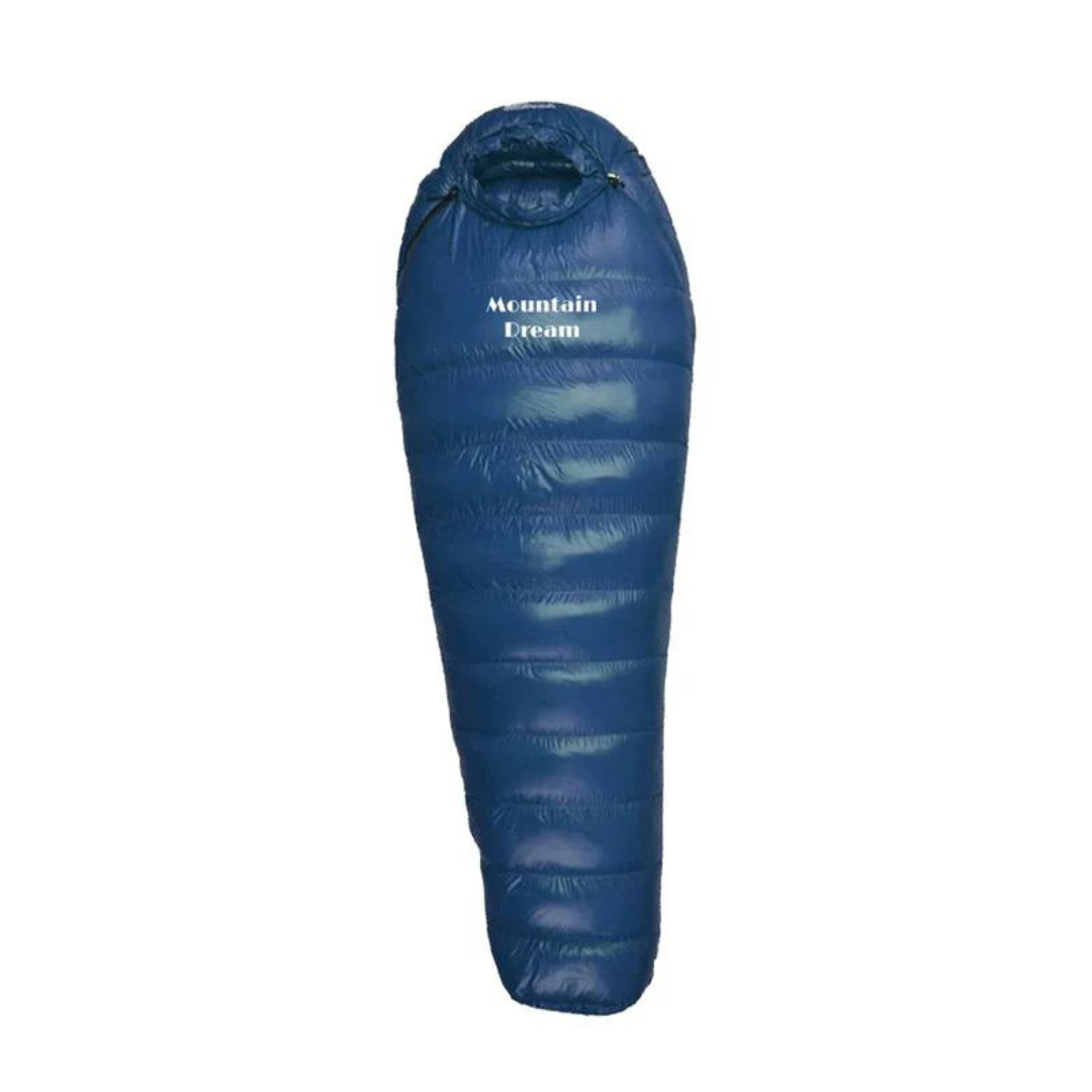 Cold Weather Down Sleeping Bag for Winter Camping, Backpacking & Outdoor Adventures – Lightweight Insulated Mummy Bag with Hood | Thomler