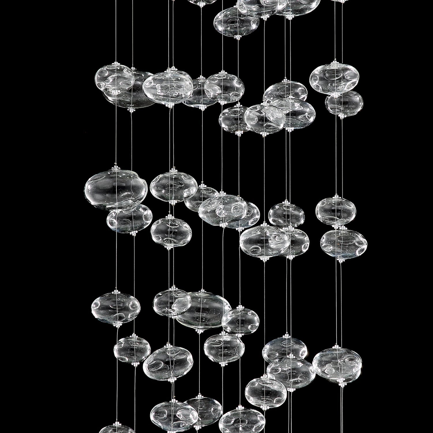 Textured Glass Globe Multi-Light Fixture – Contemporary Overhead Lighting for Dining Rooms & Entryways | Thomler