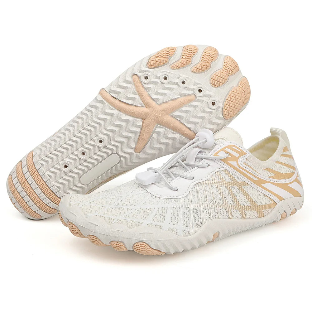 Quick-Dry Water Shoes with Non-Slip Rubber Sole for Beach, Pool & Water Sports | Unisex Lightweight Aqua Sneakers | Thomler