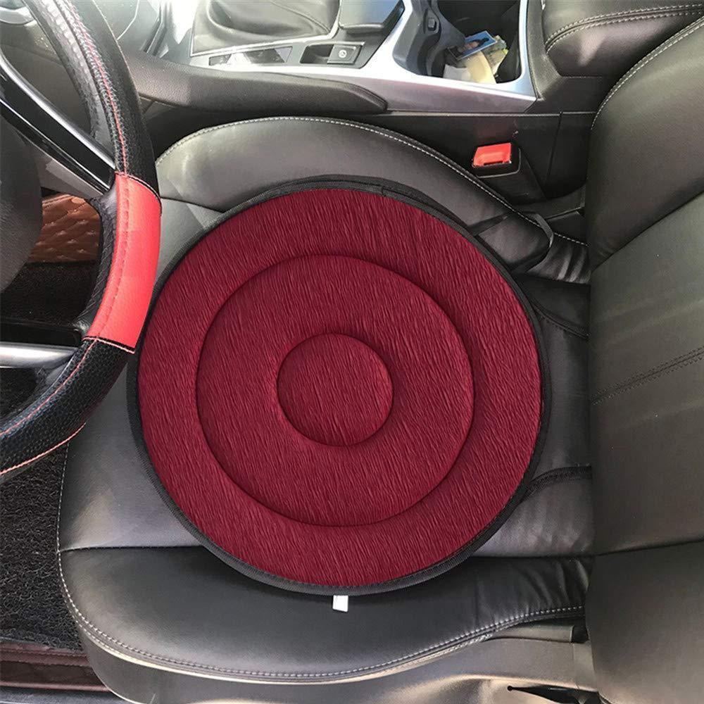 Swivel Seat Cushion with 360° Rotation for Easy Mobility and Back Support | Thomler