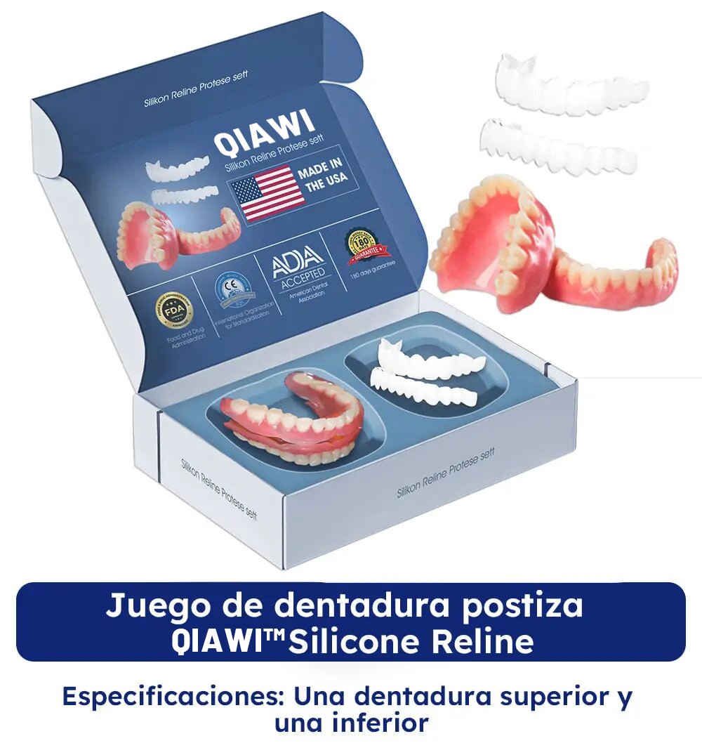 Removable Cosmetic Teeth Veneers for Adults – Instant Smile Enhancer with Silicone Liner, Reusable Snap-On Dental Cover for Natural Look | Thomler