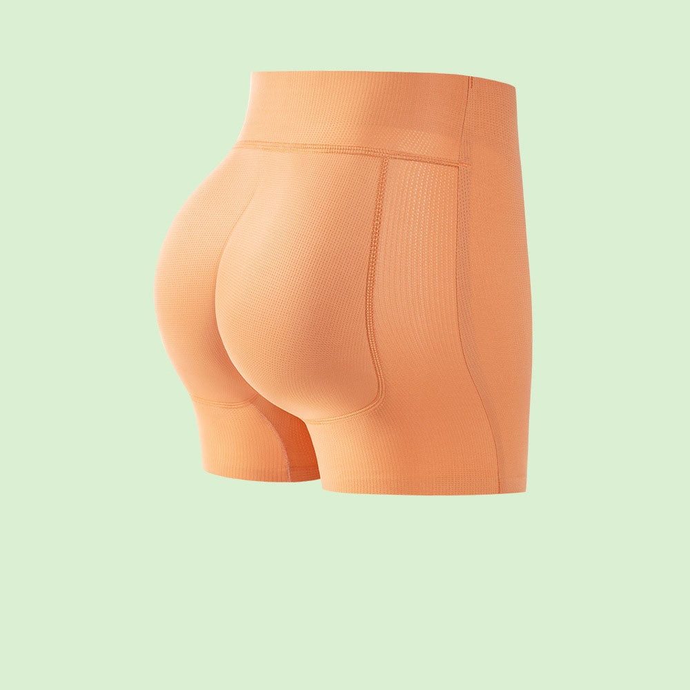 High-Waist Padded Butt-Lifting Shapewear Shorts for Women – Seamless Body Shaper with Removable Pads for Everyday Confidence & Special Occas | Thomler