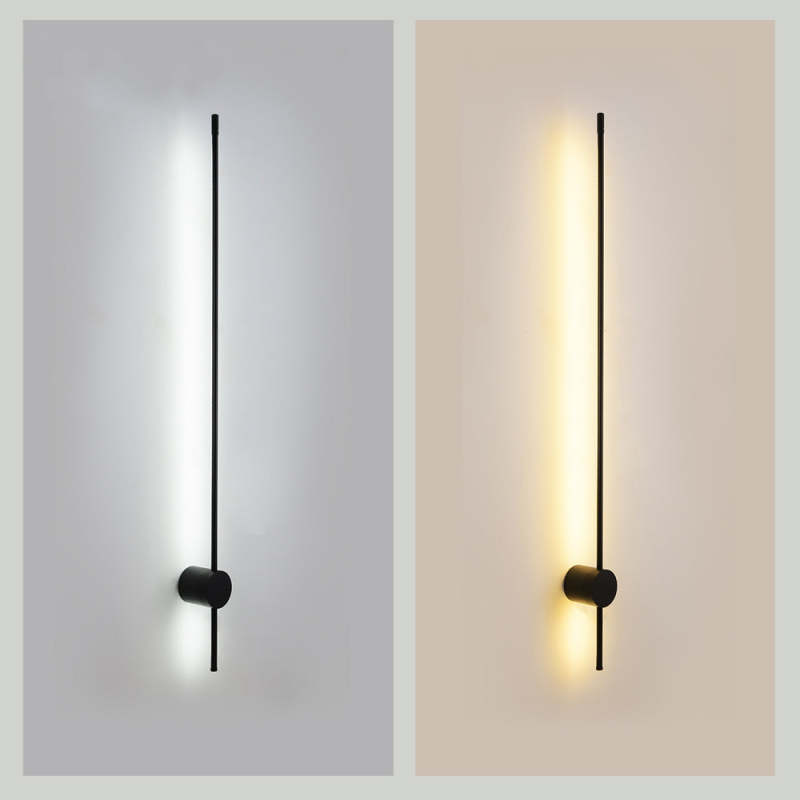 Sleek Linear LED Wall Sconce for Bedroom & Living Room – Modern Minimalist Design | Thomler
